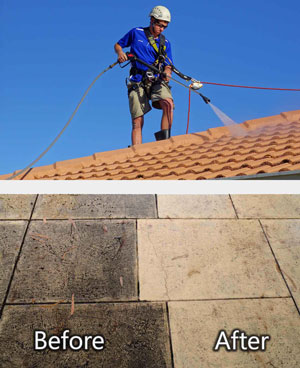 High Pressure Spraying Roof